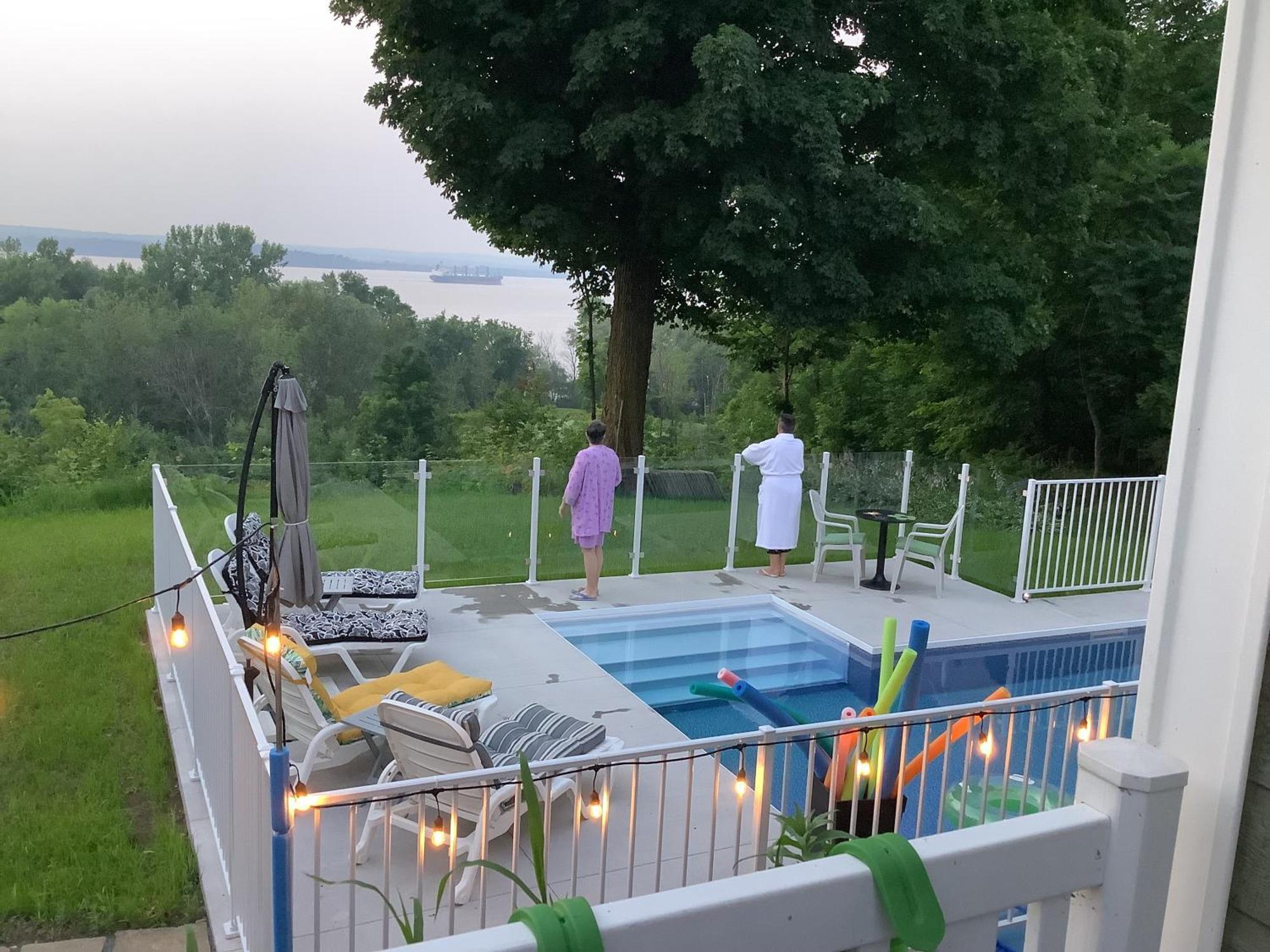 Lotbiniere Les Saisons Du Fleuve B&B 외부 사진